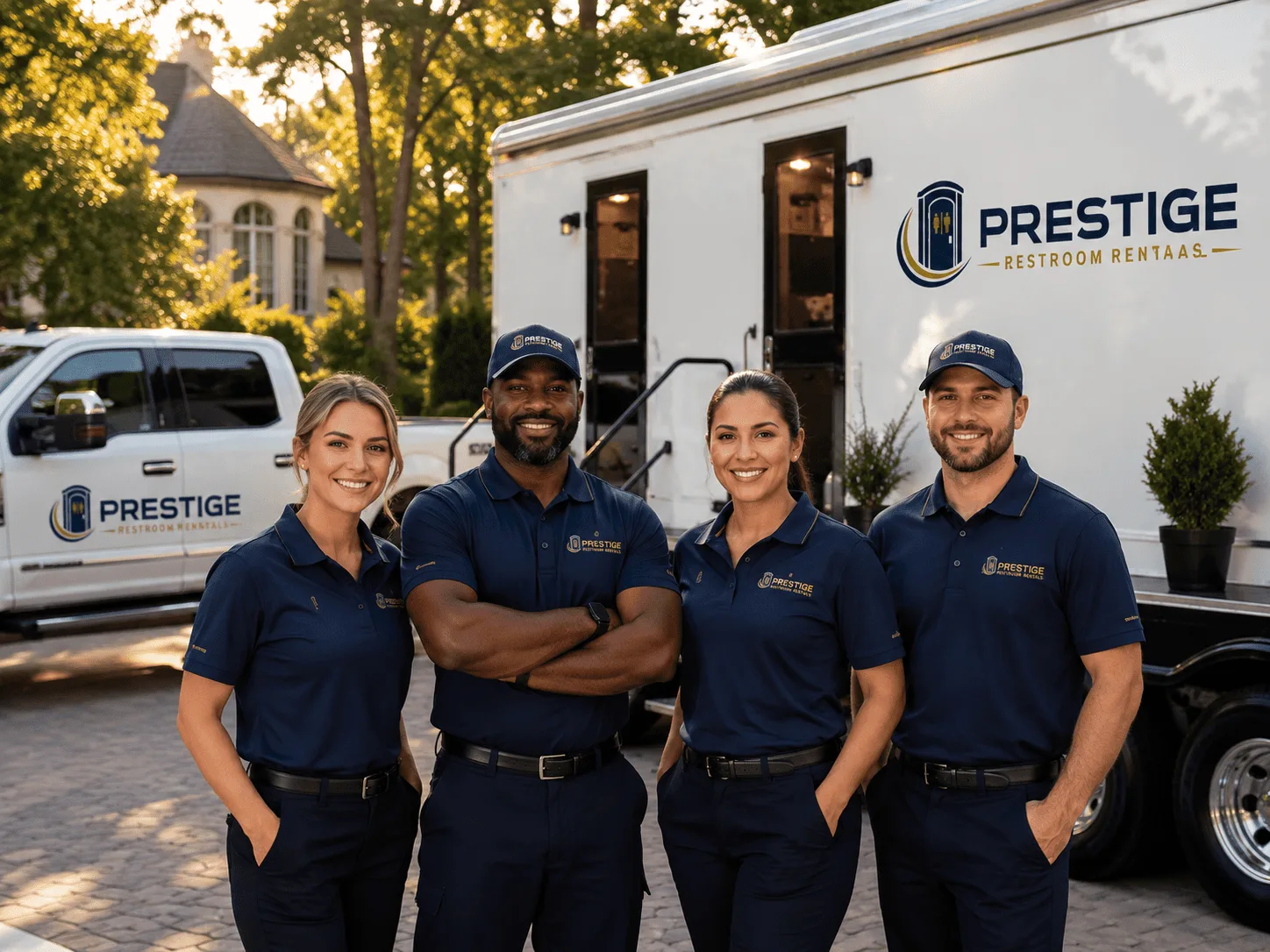 Trusted Luxury Portable Restrooms company in Bypro, KY